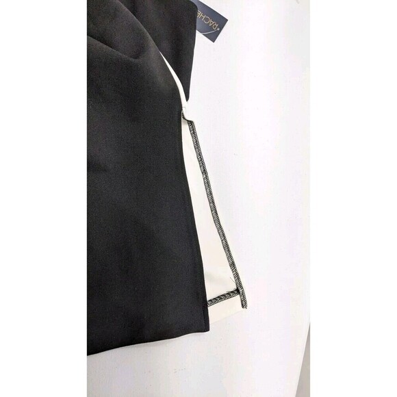 $129 Rachel Roy Black & White Colorblock Sleeveless Full Length Dress Party XL - Picture 9 of 10